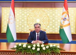 Поздравительное послание Лидера нации, Президента Республики Таджикистан уважаемого Эмомали Рахмона по случаю праздника Иди Курбон	